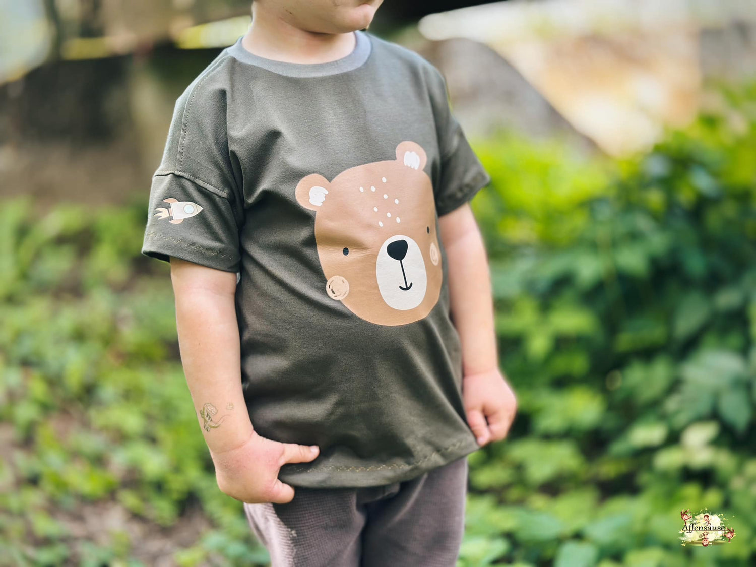 Fuchsfamilie Bärchen Bügelbilder-Bogen