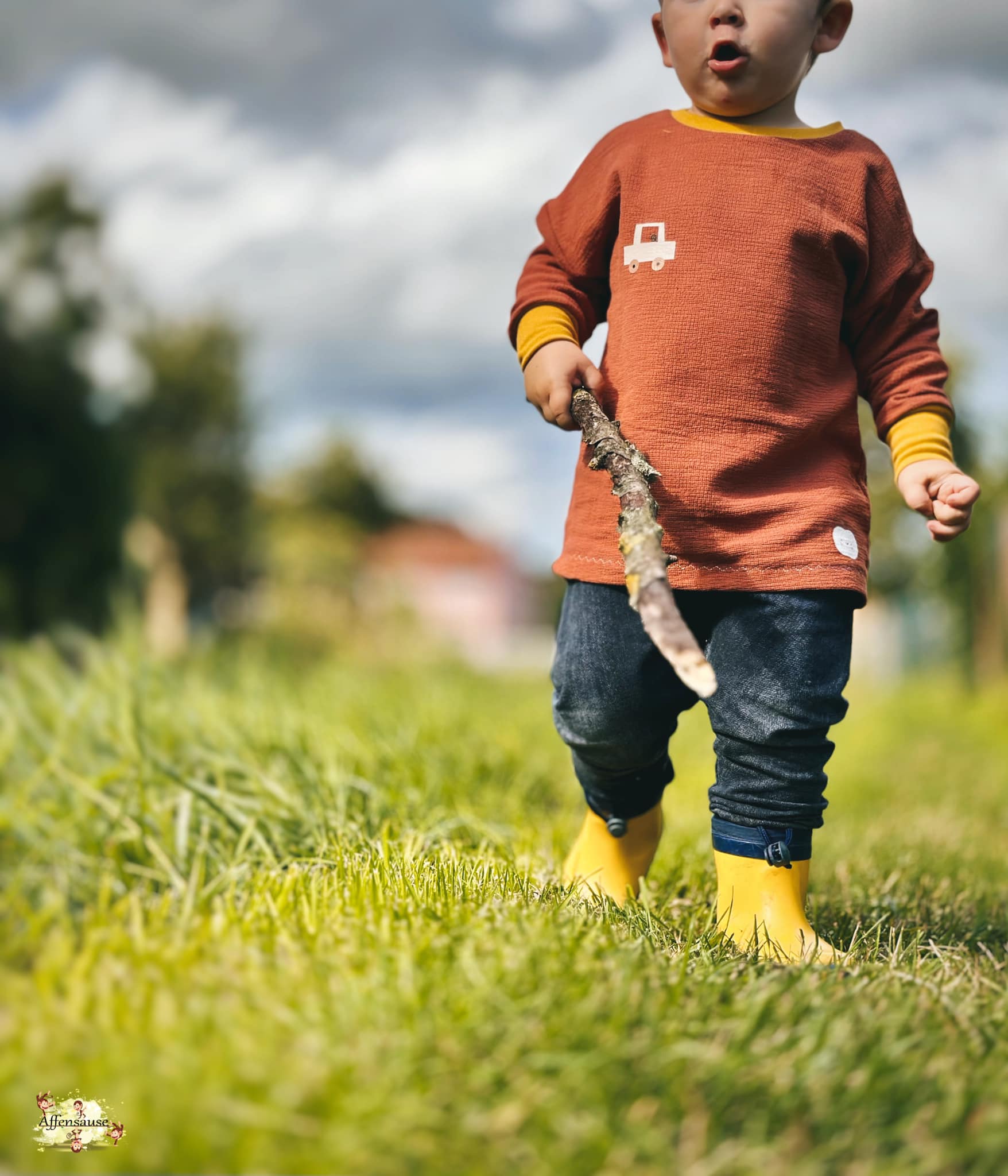 Fuchsfamilie Bärchen Bügelbilder-Bogen