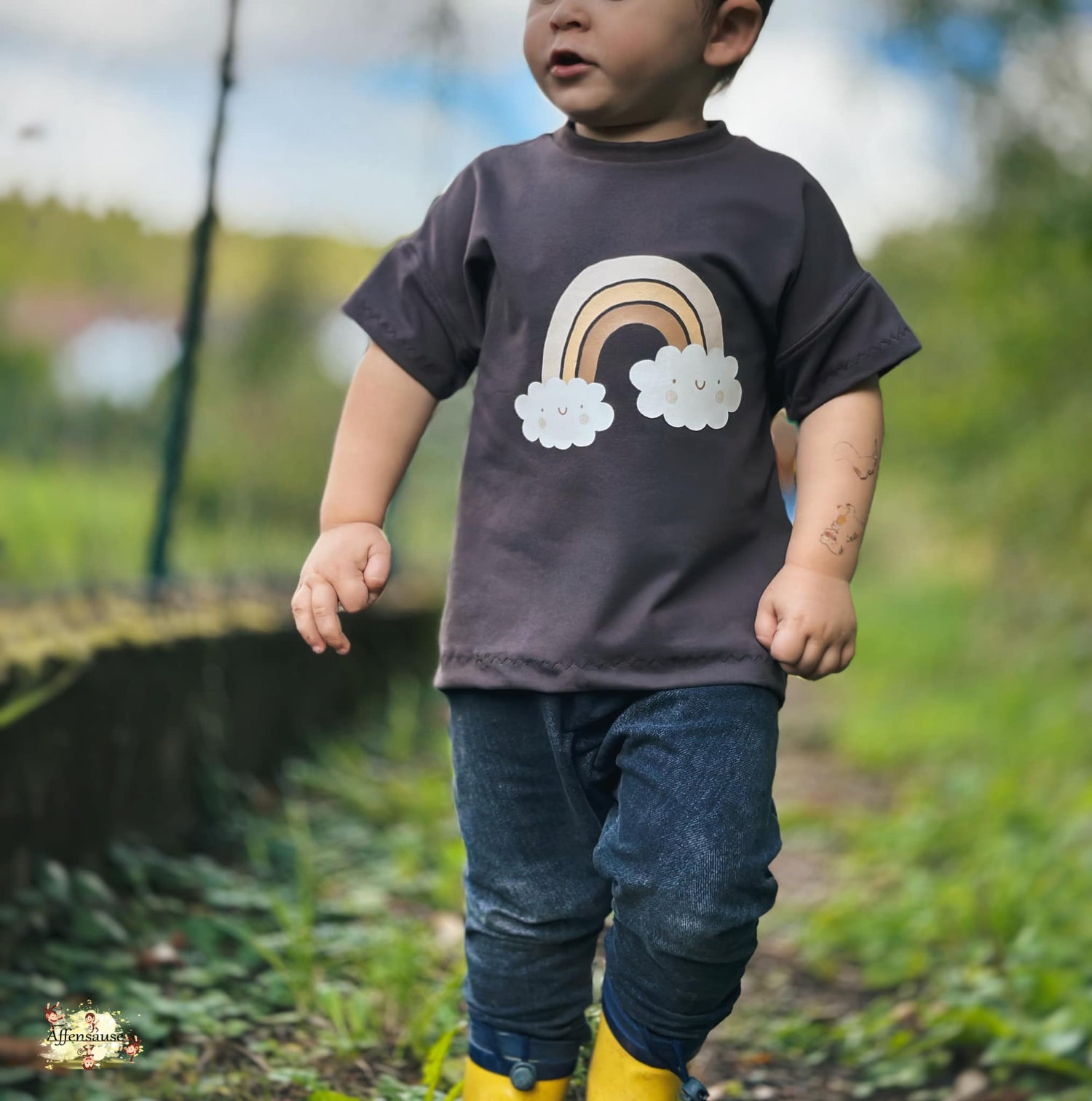 Fuchsfamilie Bärchen Bügelbilder-Bogen