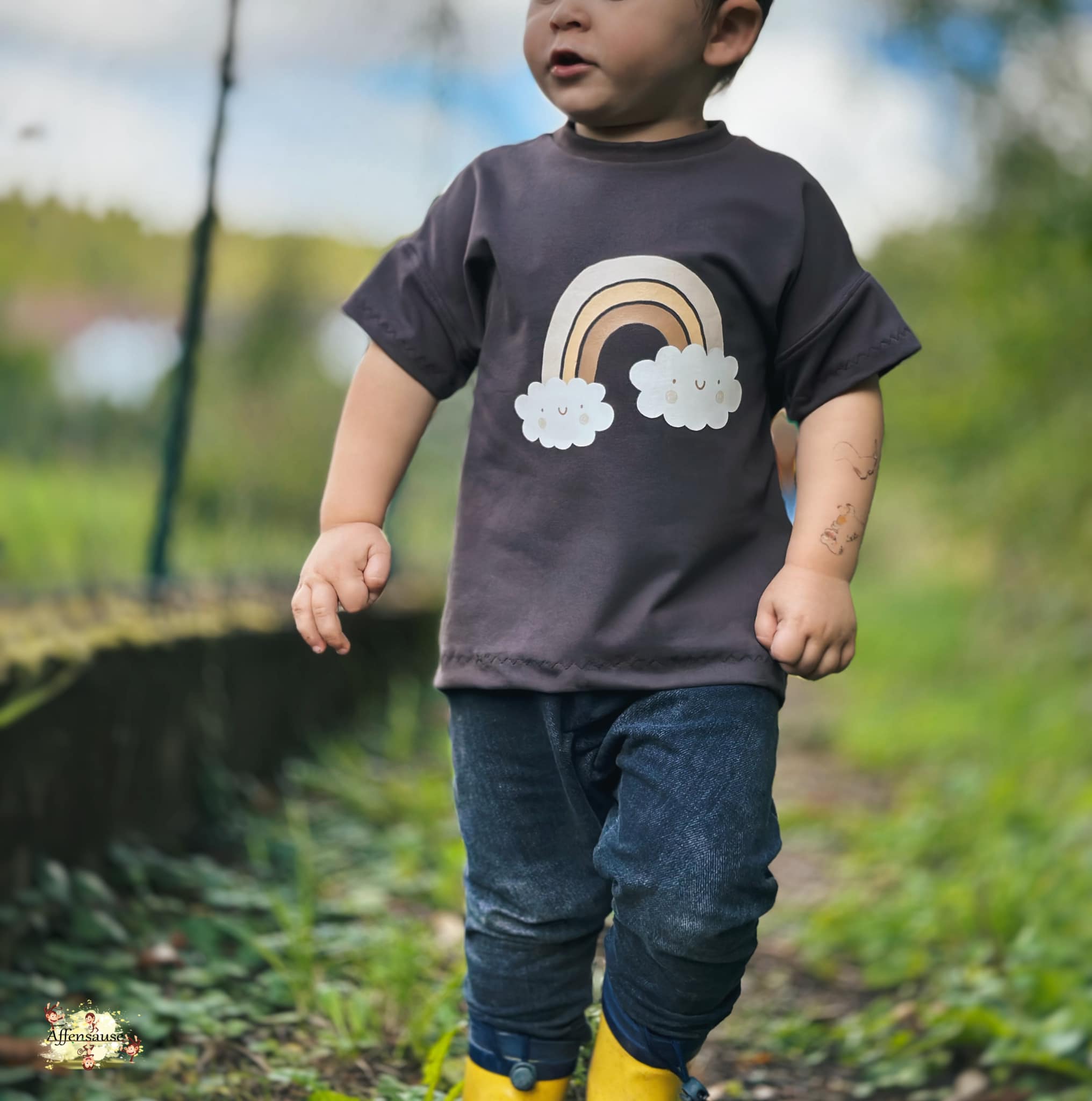 Fuchsfamilie Bärchen Bügelbilder-Bogen