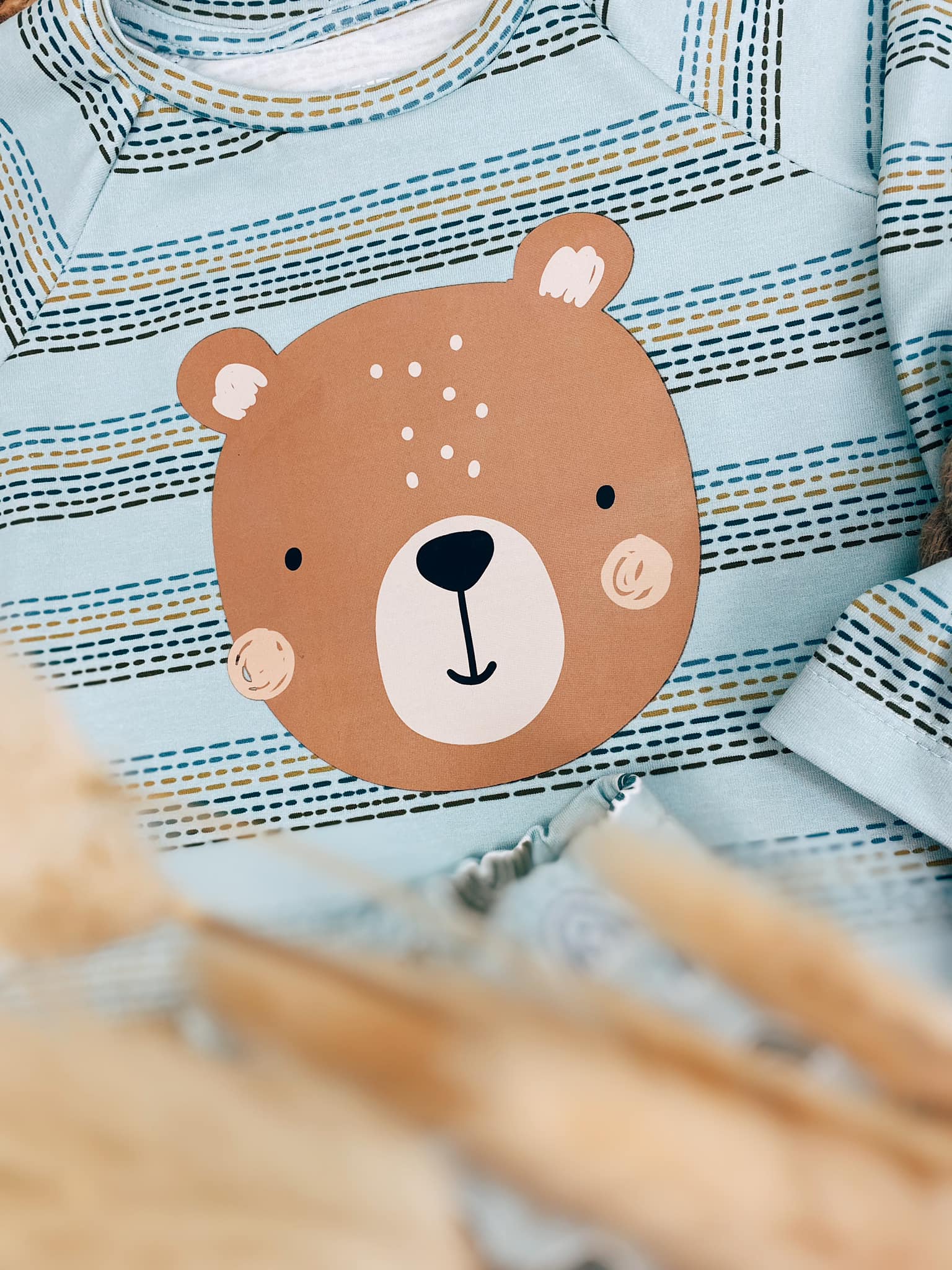 Fuchsfamilie Bärchen Bügelbilder-Bogen