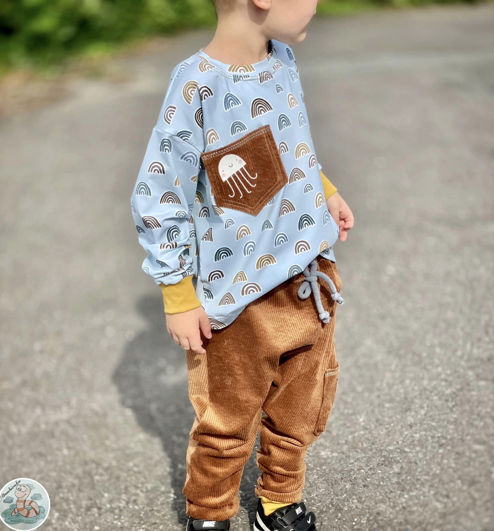 Fuchsfamilie Bärchen Bügelbilder-Bogen