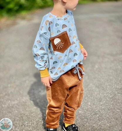 Fuchsfamilie Bärchen Bügelbilder-Bogen