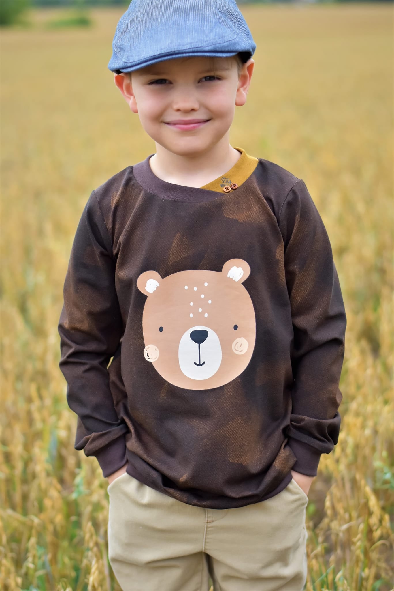 Fuchsfamilie Bärchen Bügelbilder-Bogen