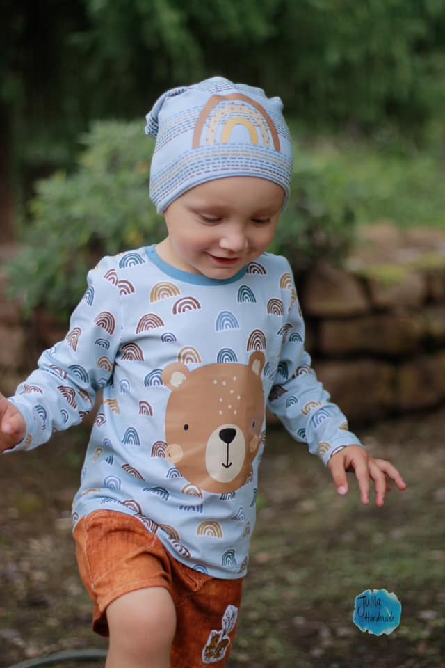 Fuchsfamilie Bärchen Bügelbilder-Bogen