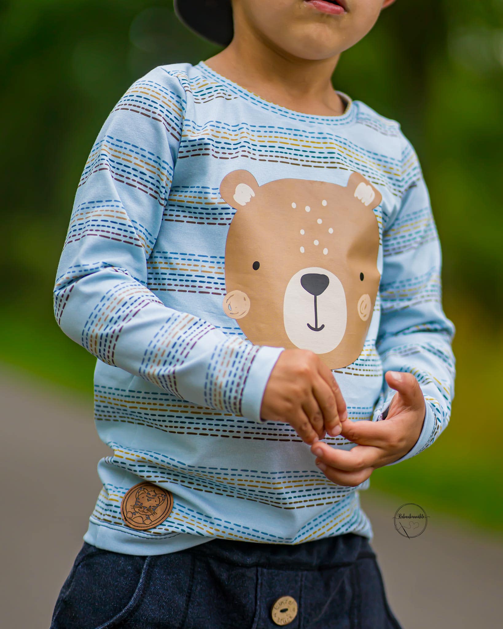 Fuchsfamilie Bärchen Bügelbilder-Bogen