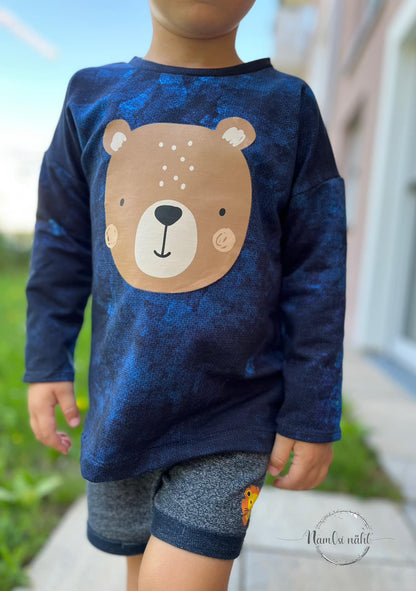 Fuchsfamilie Bärchen Bügelbilder-Bogen