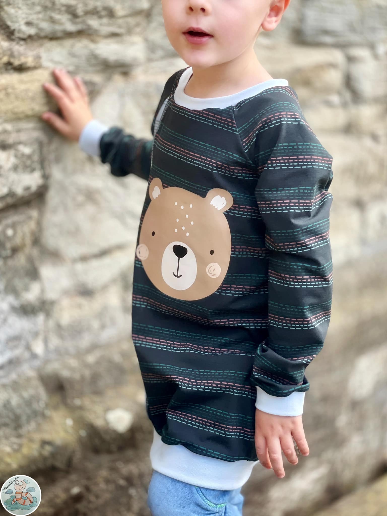 Fuchsfamilie Bärchen Bügelbilder-Bogen