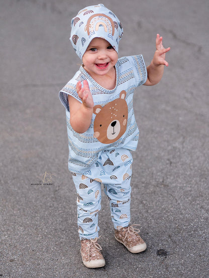 Fuchsfamilie Bärchen Bügelbilder-Bogen