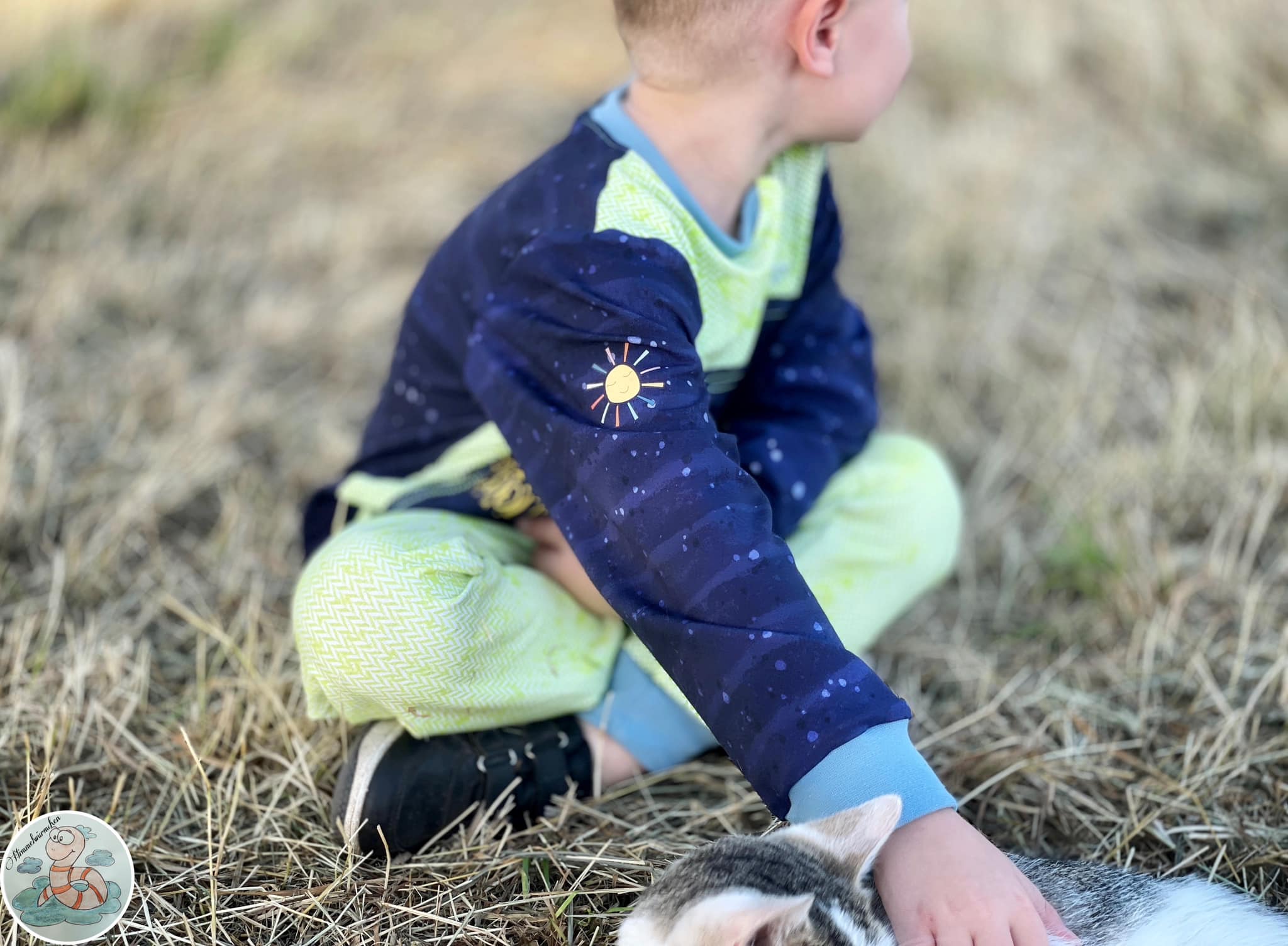 Fuchsfamilie Chamäleon &amp; Co Bügelbilder-Bogen