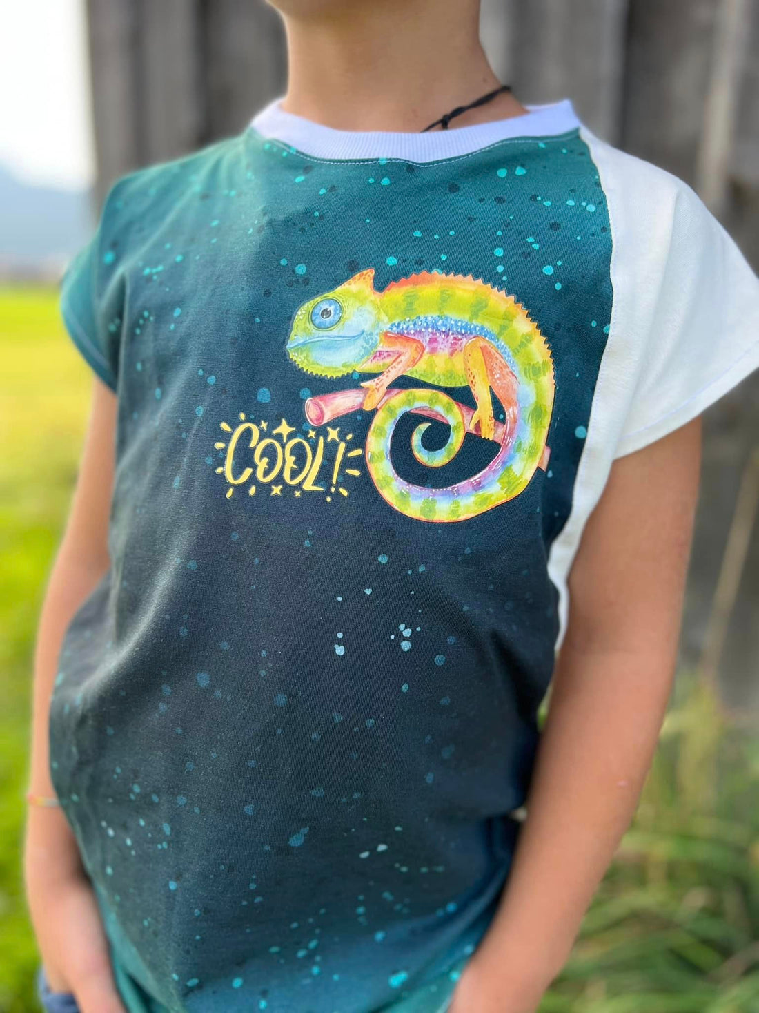 Fuchsfamilie Chamäleon &amp; Co Bügelbilder-Bogen