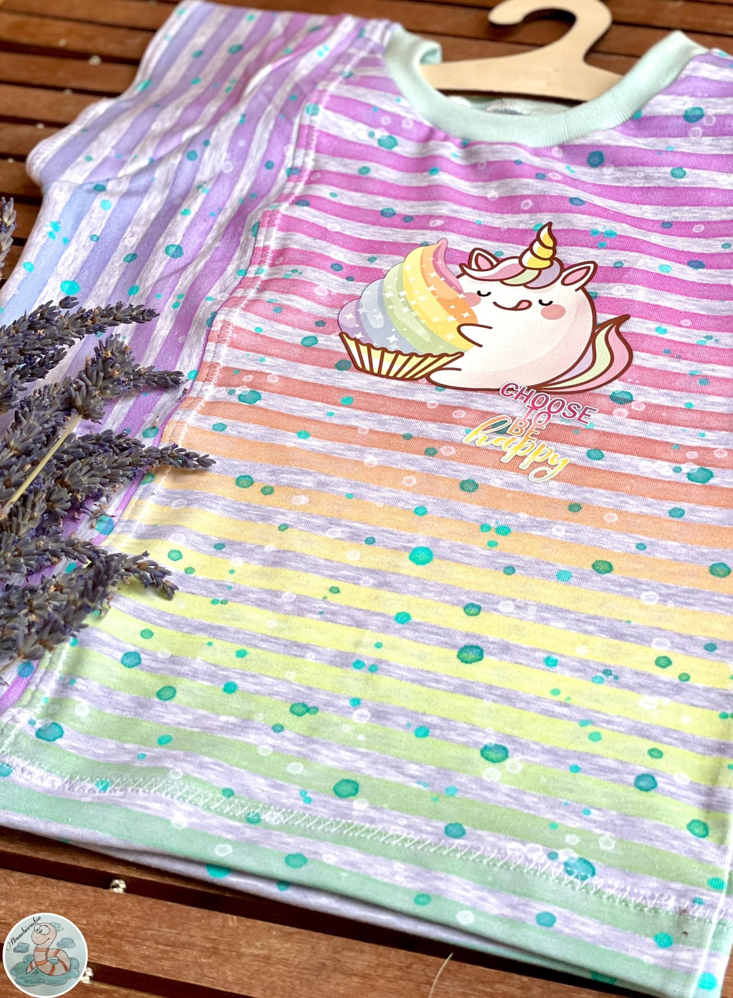 Fuchsfamilie Regenbogen, Namaste &amp; Co Bügelbilder-Bogen