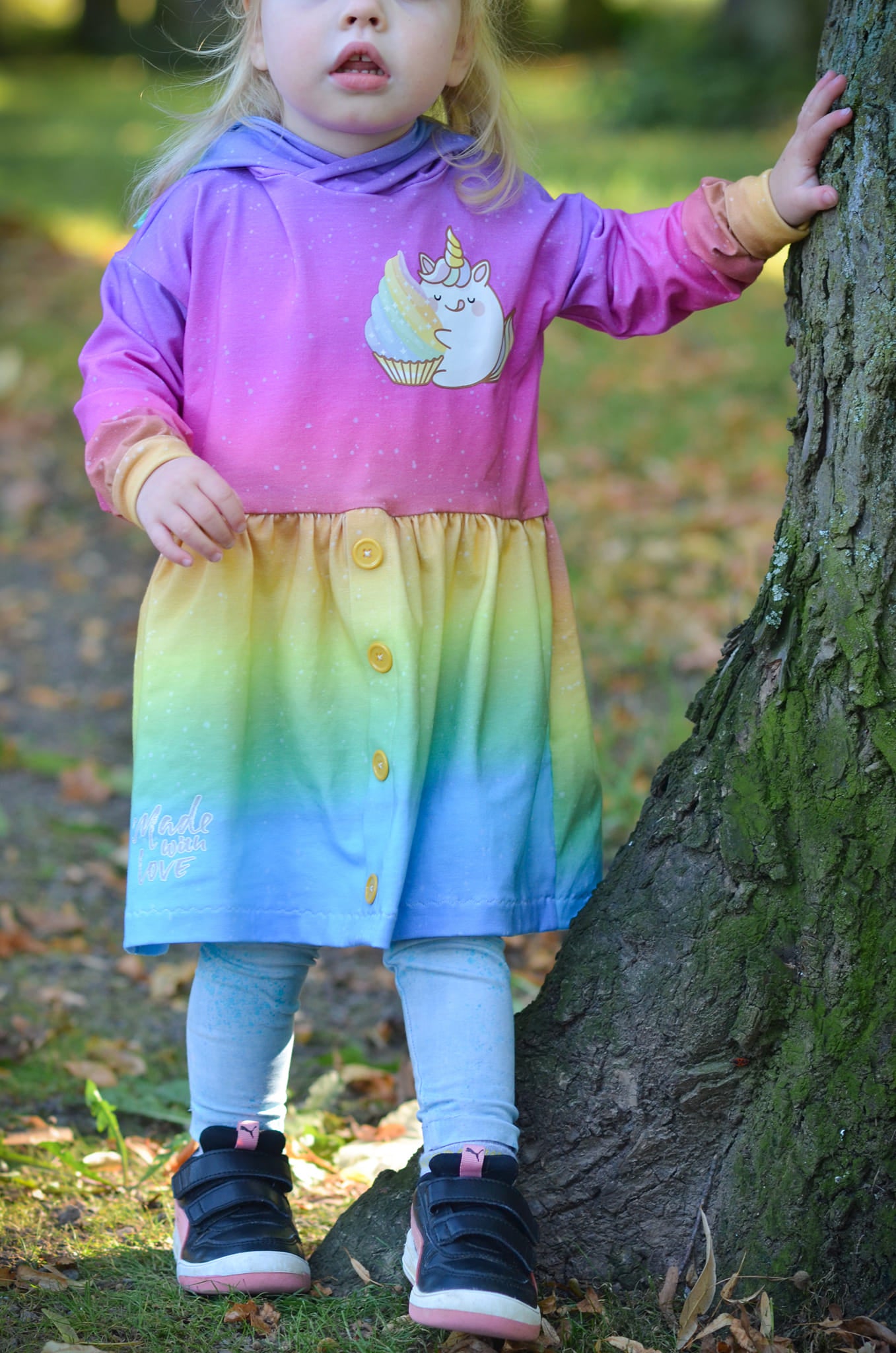 Fuchsfamilie Regenbogen, Namaste &amp; Co Bügelbilder-Bogen