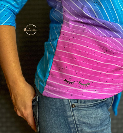 Fuchsfamilie Regenbogen, Namaste &amp; Co Bügelbilder-Bogen