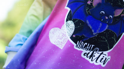 Fuchsfamilie Regenbogen, Namaste &amp; Co Bügelbilder-Bogen