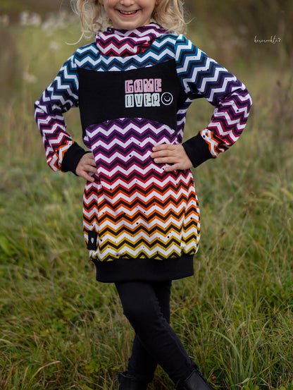 Fuchsfamilie Game Over &amp; Co Bügelbilder-Bogen