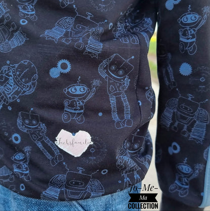 Fuchsfamilie Game Over &amp; Co Bügelbilder-Bogen