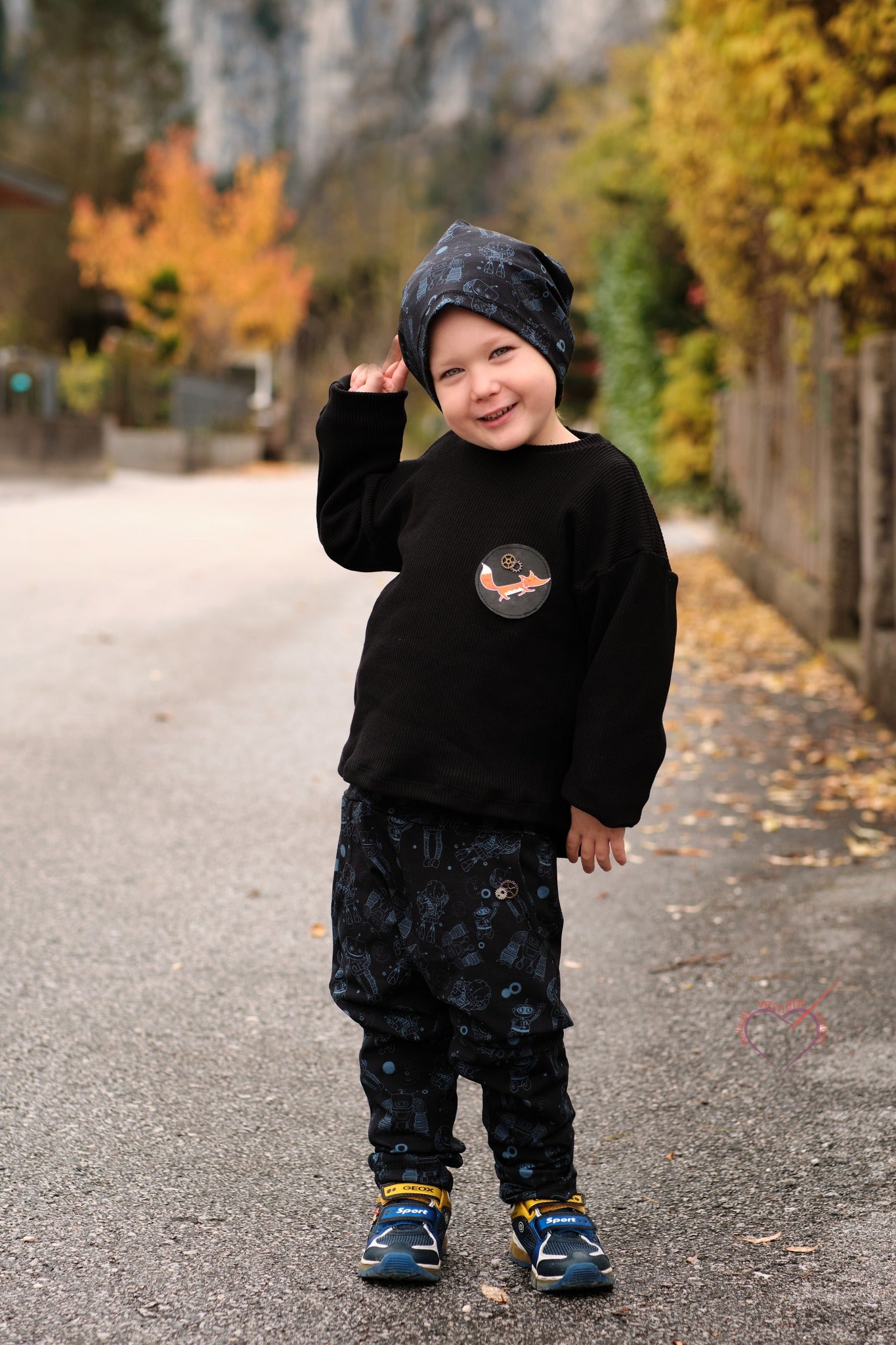 0,5m Strickliebe Ökotex black