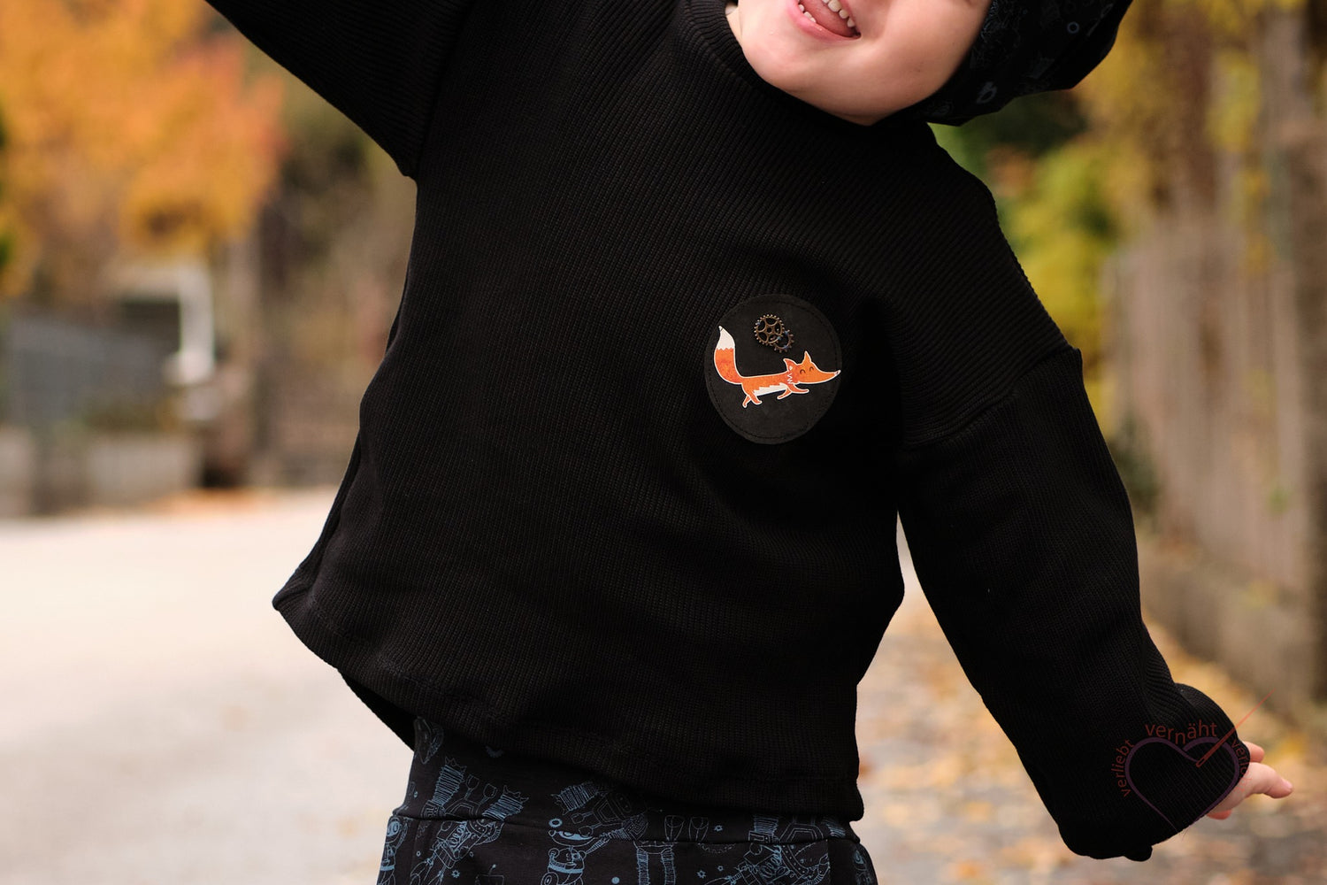 Fuchsfamilie Game Over &amp; Co Bügelbilder-Bogen