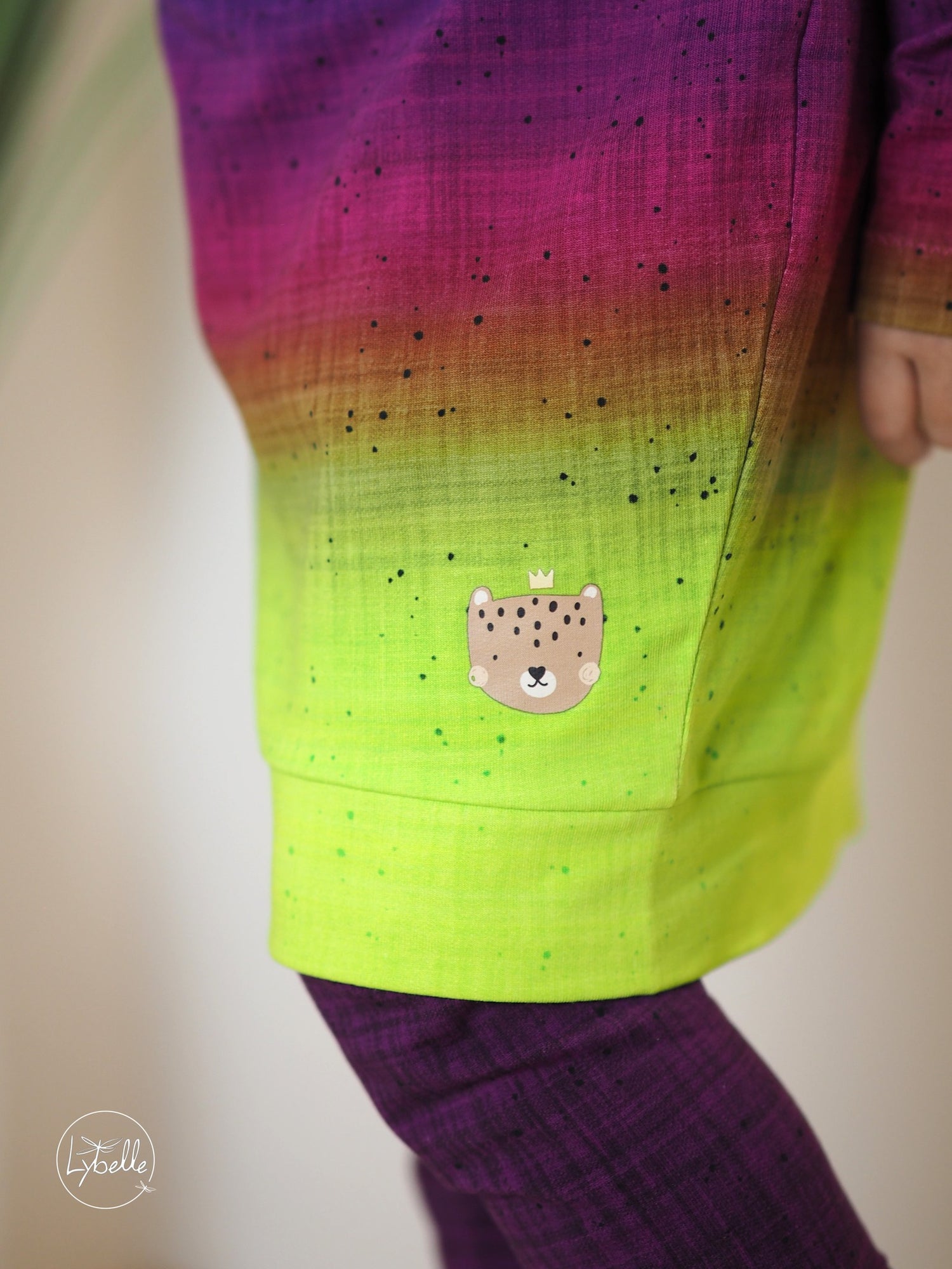 Fuchsfamilie Nilpferd, Löwe &amp; Co Bügelbilder-Bogen