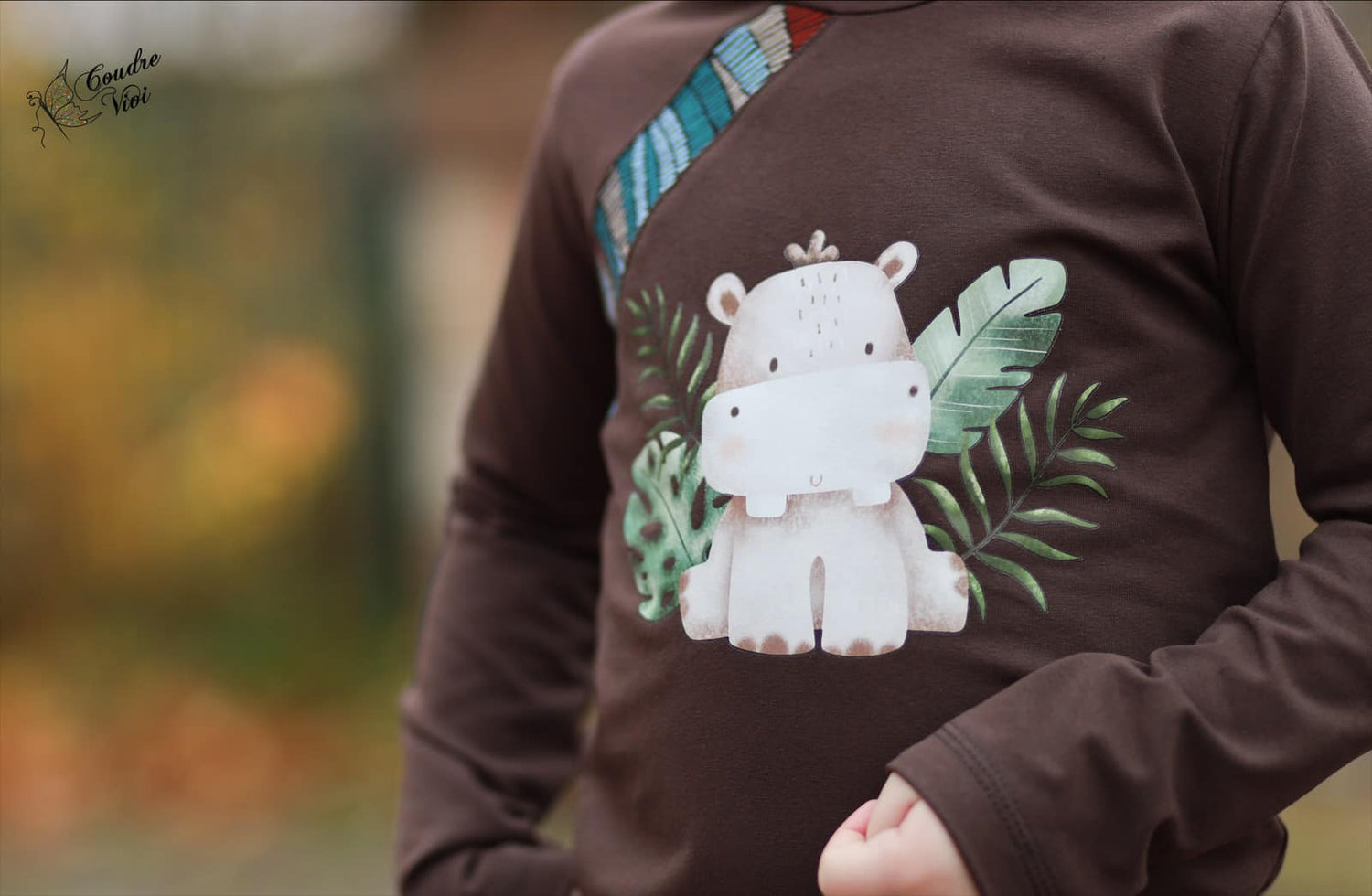 Fuchsfamilie Nilpferd, Löwe &amp; Co Bügelbilder-Bogen