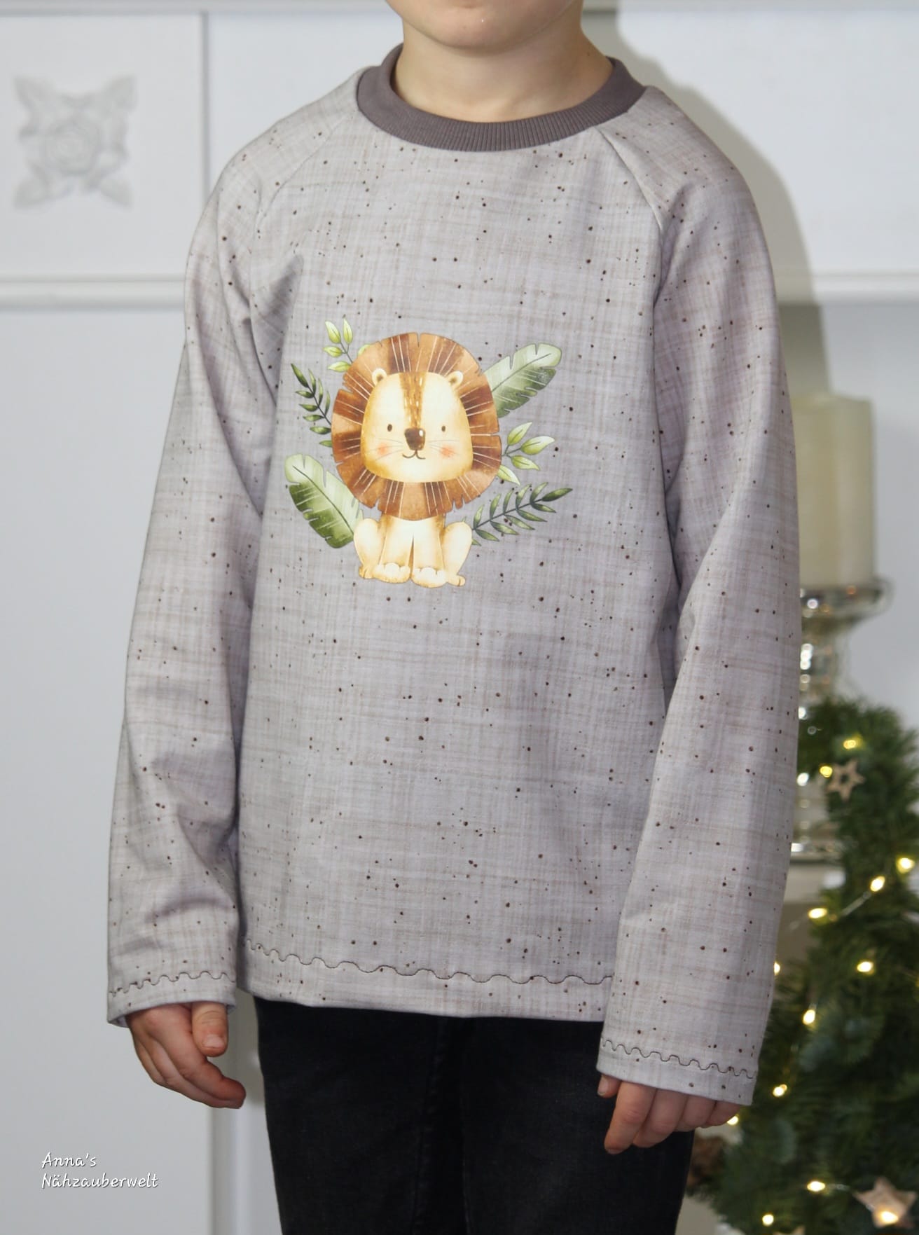 Fuchsfamilie Nilpferd, Löwe &amp; Co Bügelbilder-Bogen