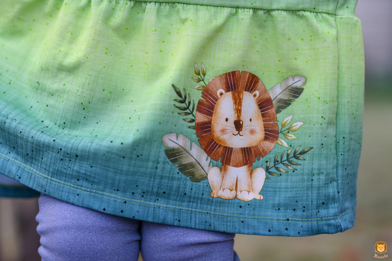 Fuchsfamilie Nilpferd, Löwe &amp; Co Bügelbilder-Bogen