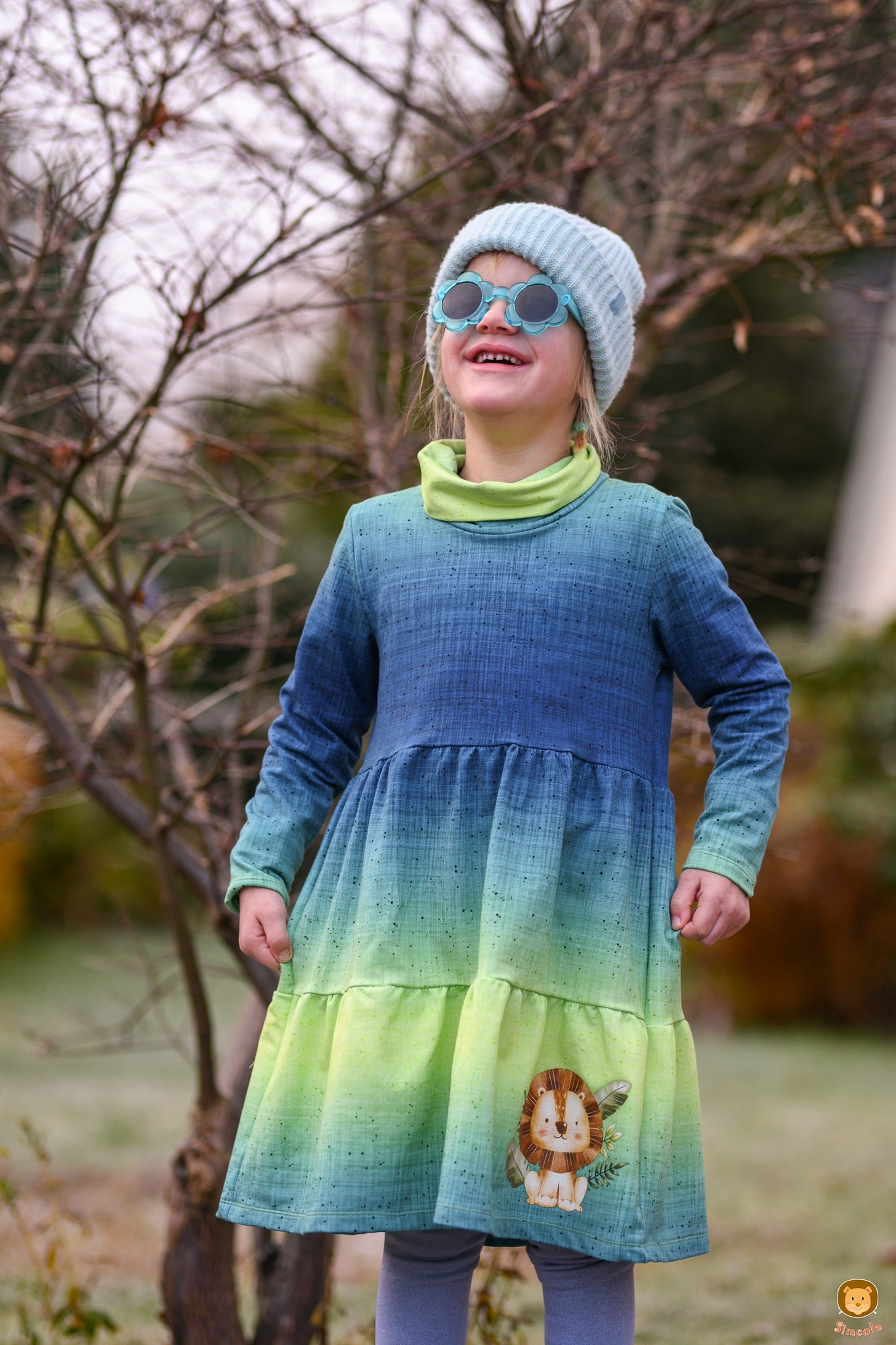 Fuchsfamilie Nilpferd, Löwe &amp; Co Bügelbilder-Bogen