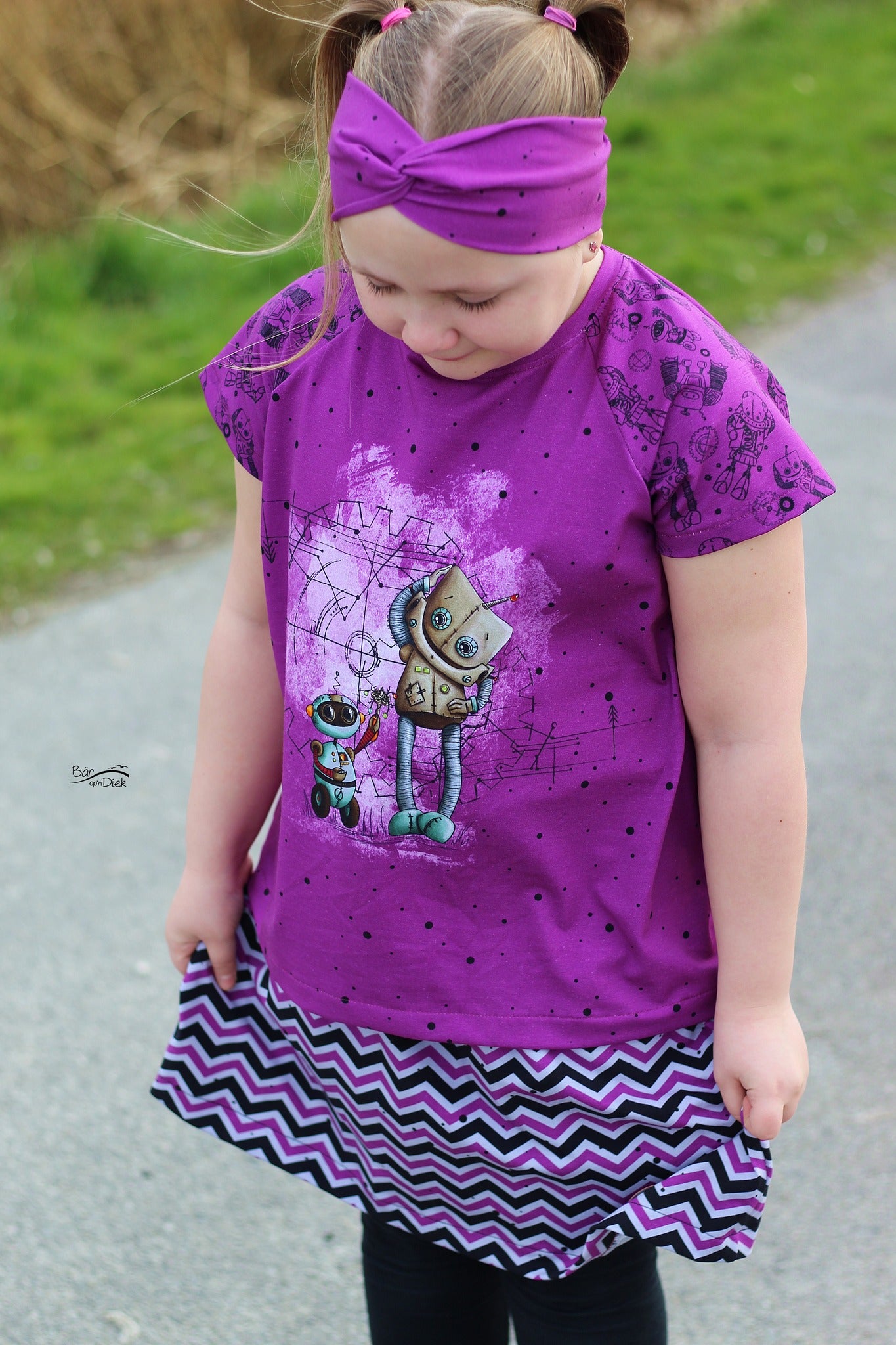 Bio-Jersey &quot;BEEP beep&quot;pink 