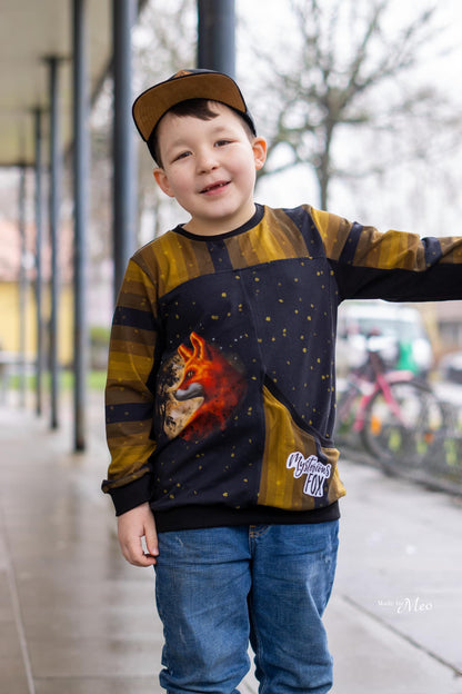 Bio-Jersey Mysterious Fox schwarz-gold 