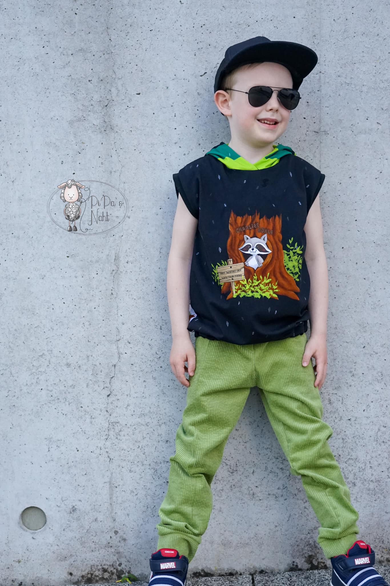 Bio-Jersey Charlies Höhle schwarz 