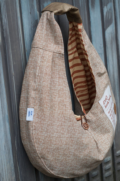 0,5m Bio-Canvas Löwenmama Kombistreifen