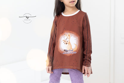 Bio-Sommersweat Känguru rost 