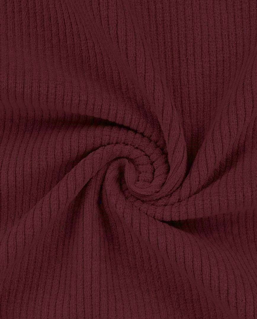 0,5m Lieblingscord Baumwoll-Stretch-Cord Ökotex dunkelbordeaux 1119