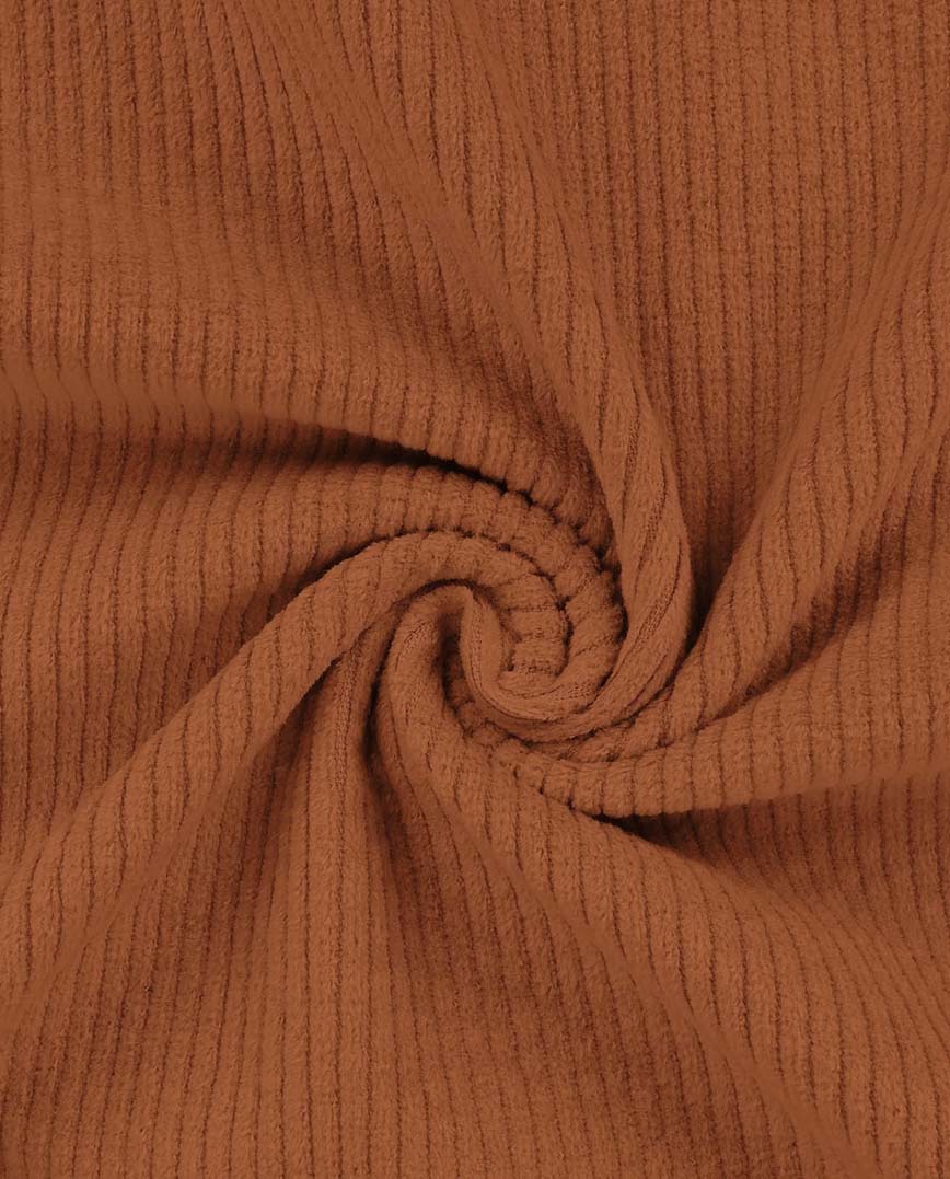 0,5m Lieblingscord Baumwoll-Stretch-Cord Ökotex brique 1457