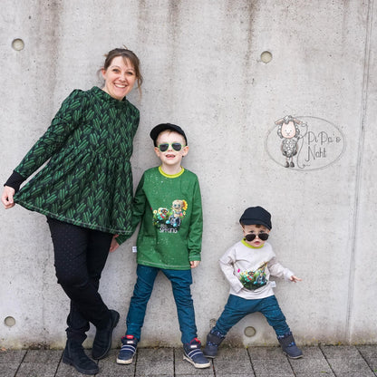 Bio-Jersey Spring Robo grün – Rapport ca. 65cm (+/- 5cm)