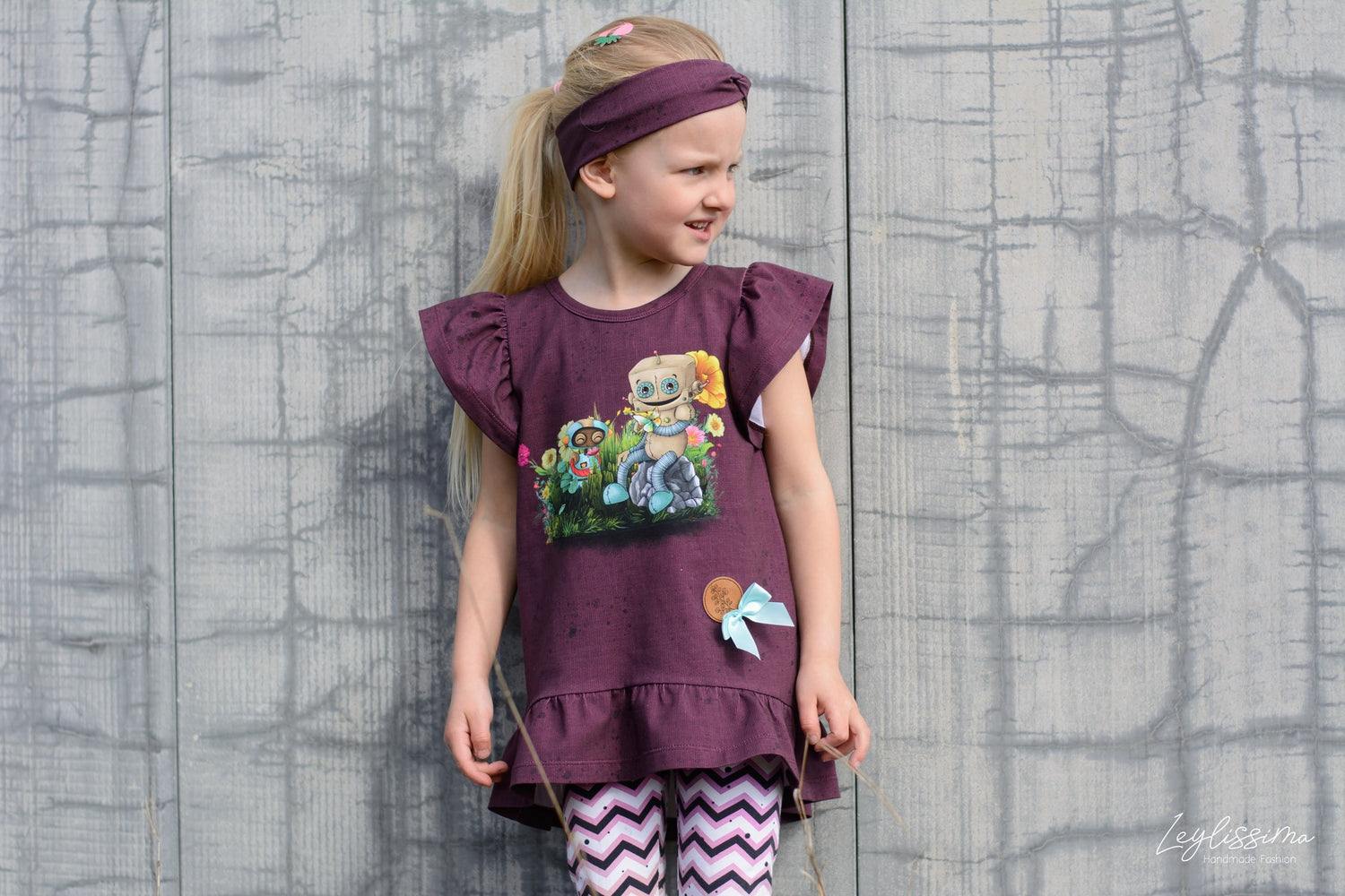 Bio-Jersey Spring Robo rot – Rapport ca. 65cm (+/- 5cm)