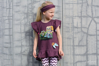 Bio-Jersey Spring Robo rot – Rapport ca. 65cm (+/- 5cm)