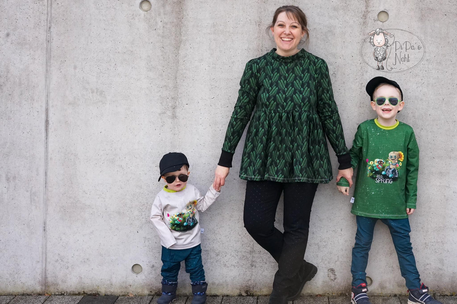 Bio-Jersey Spring Robo grün – Rapport ca. 65cm (+/- 5cm)