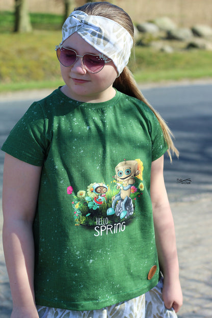 Bio-Jersey Spring Robo grün – Rapport ca. 65cm (+/- 5cm)