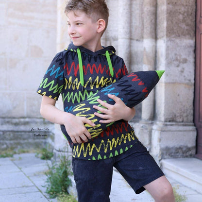 0,5m Bio-Sommersweat Kindergarten-Charlie 