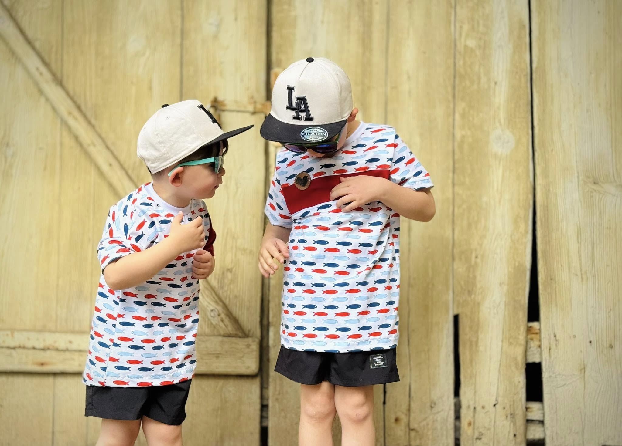 0,5m Bio-Jersey Wal Fische