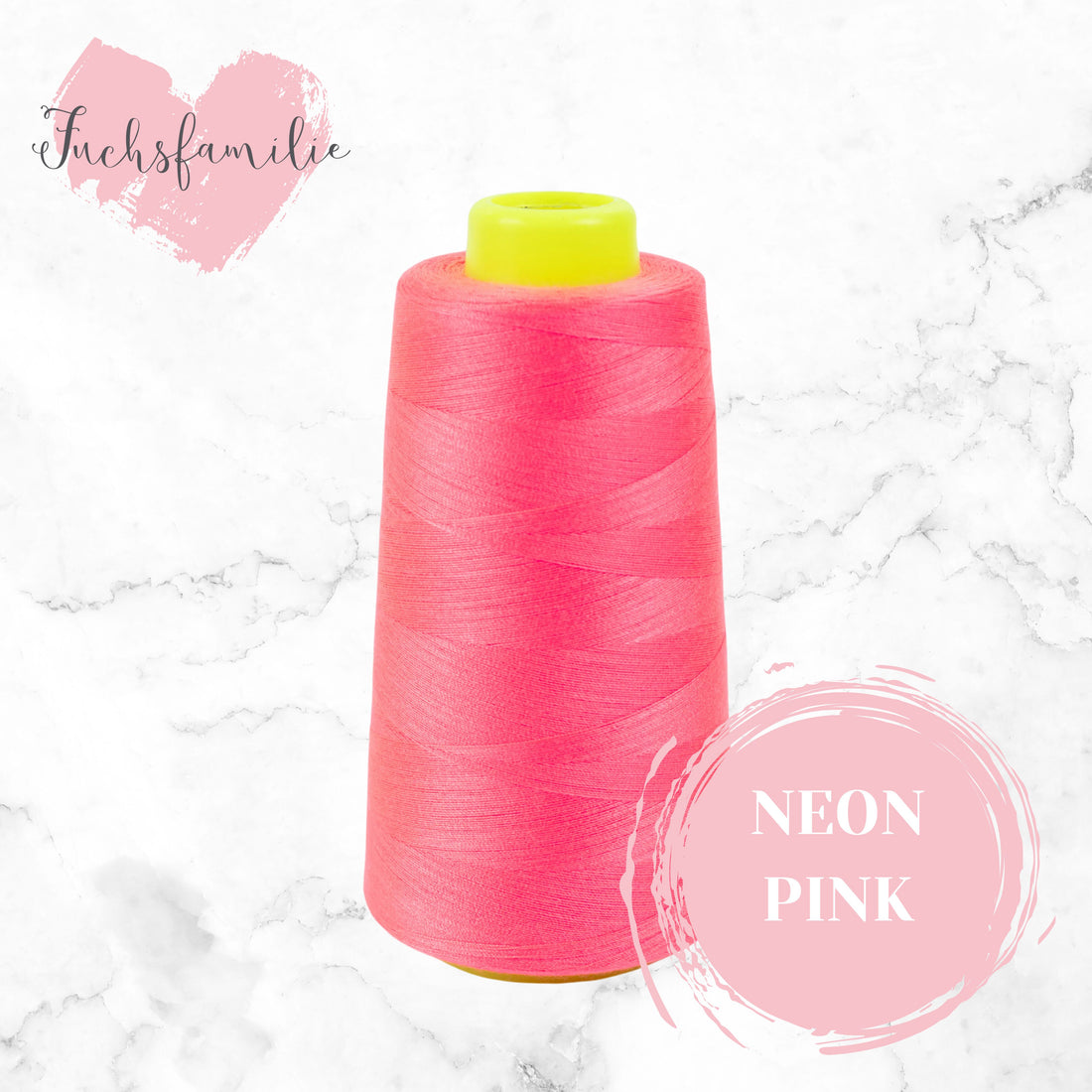 Overlock Garn Neonpink 594