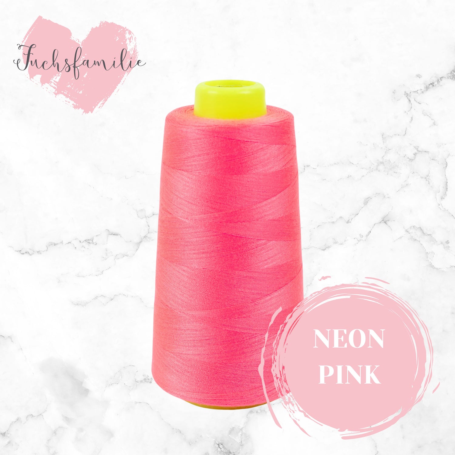 Overlock Garn Neonpink 594