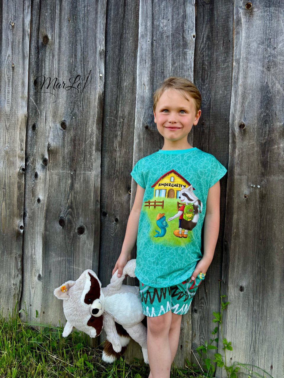 0,5m Bio-Jersey Kindergarten-Charlie 