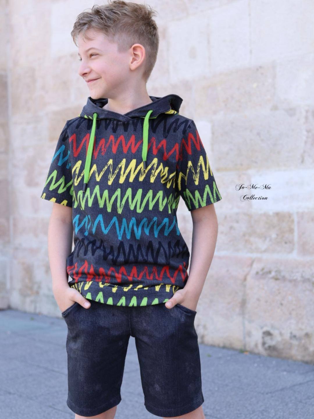 0,5m Bio-Sommersweat Kindergarten-Charlie 