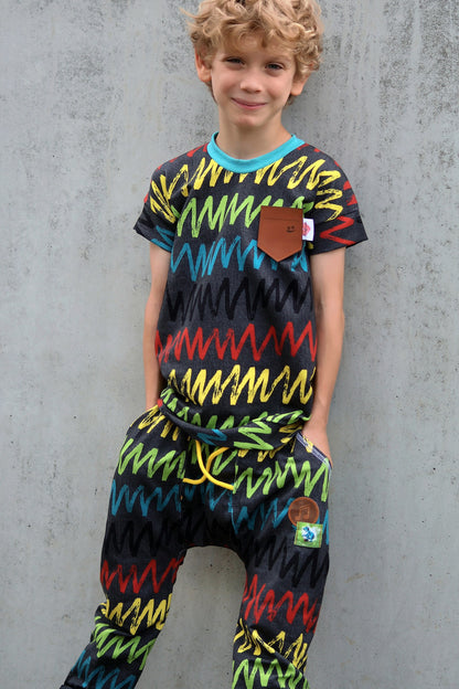 0,5m Bio-Sommersweat Kindergarten-Charlie 