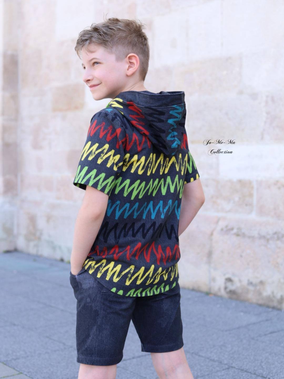 0,5m Bio-Sommersweat Kindergarten-Charlie 