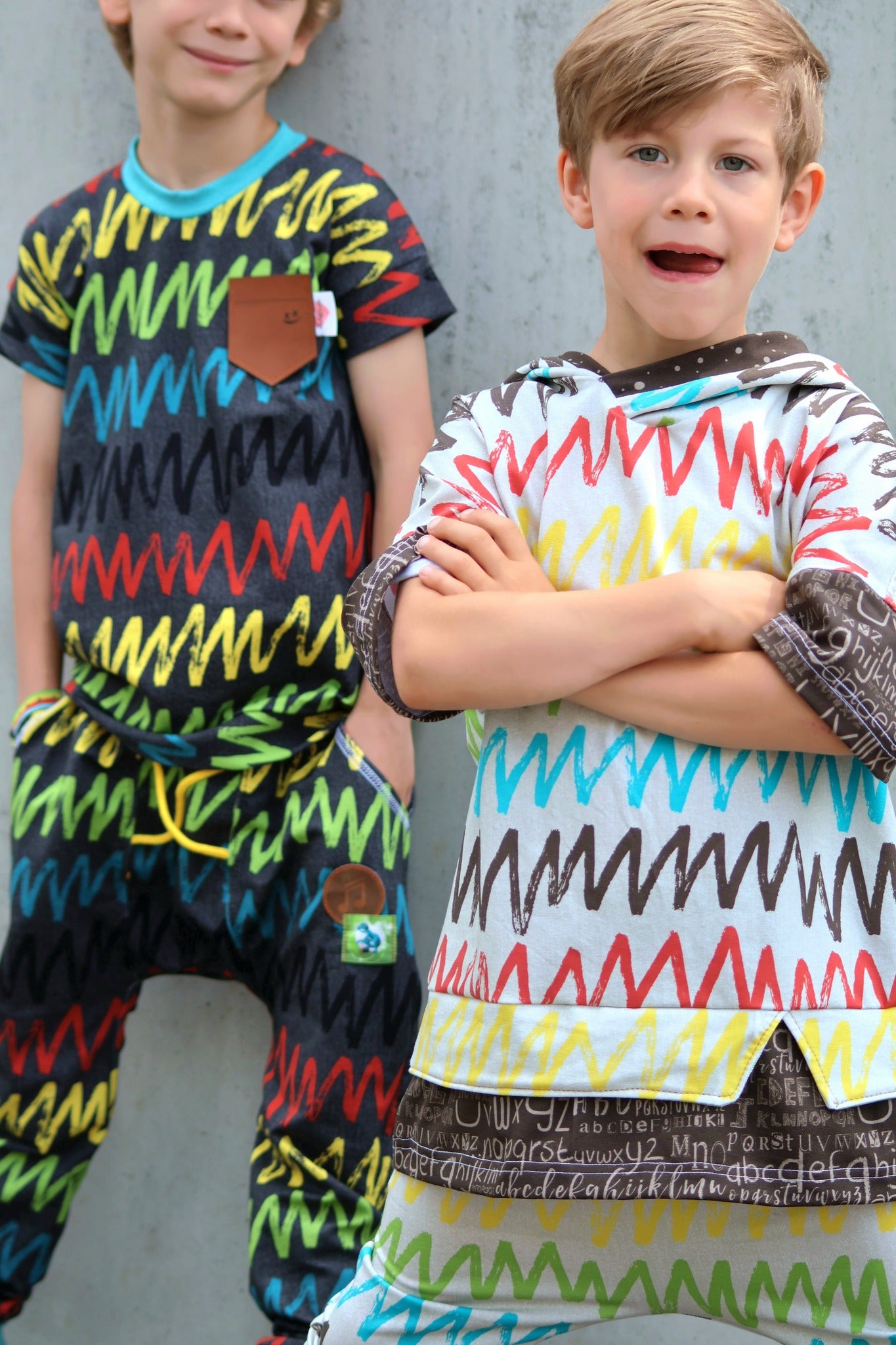 0,5m Bio-Jersey Kindergarten-Charlie 