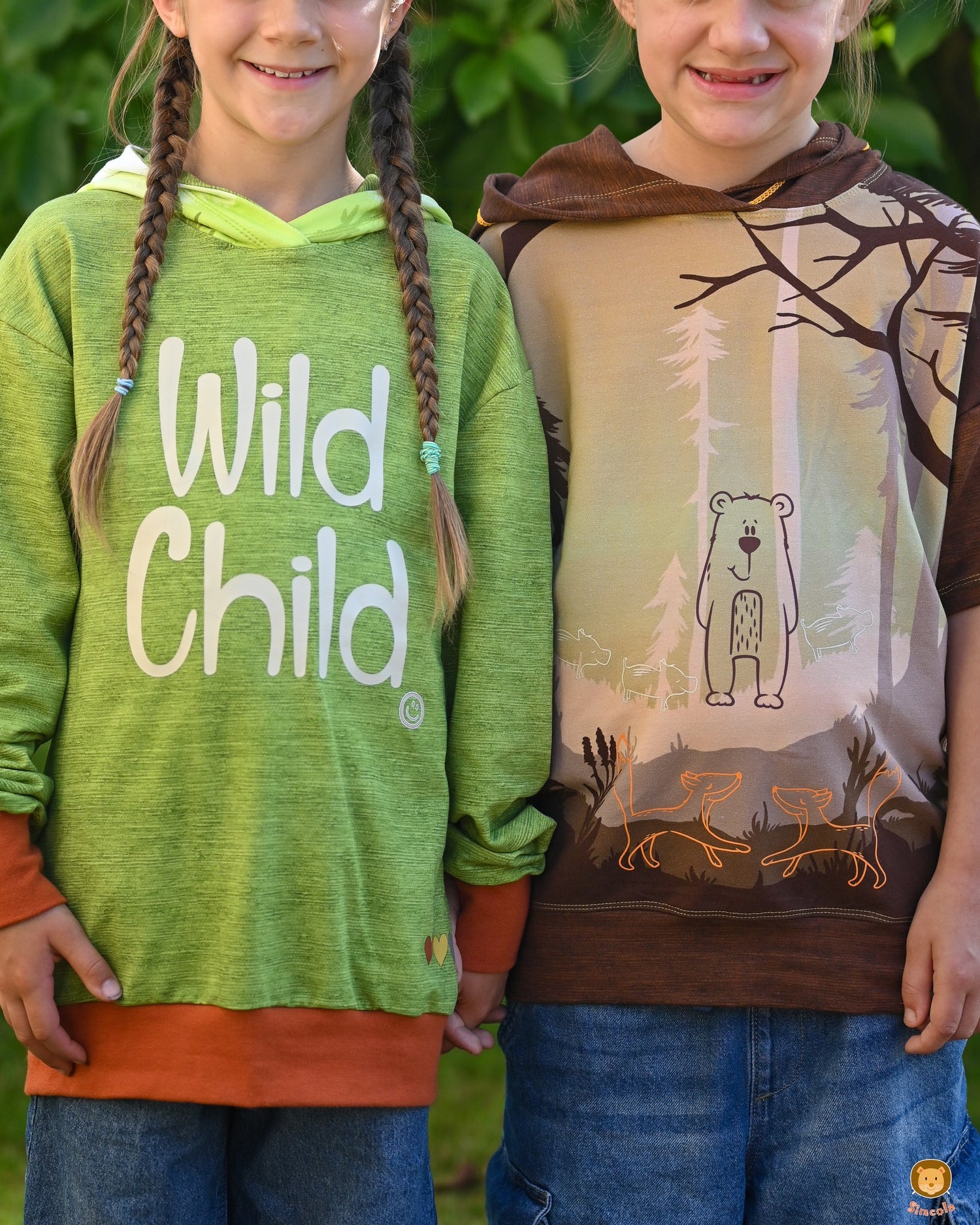 Bio-Sommersweat Eichhörnchenliebe vanillacinnamon 